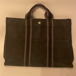 Hermès Fourre-Tout MM Bag Black Hermès Tote Bag Hermes Tote Hermes Bag Luxury 💼